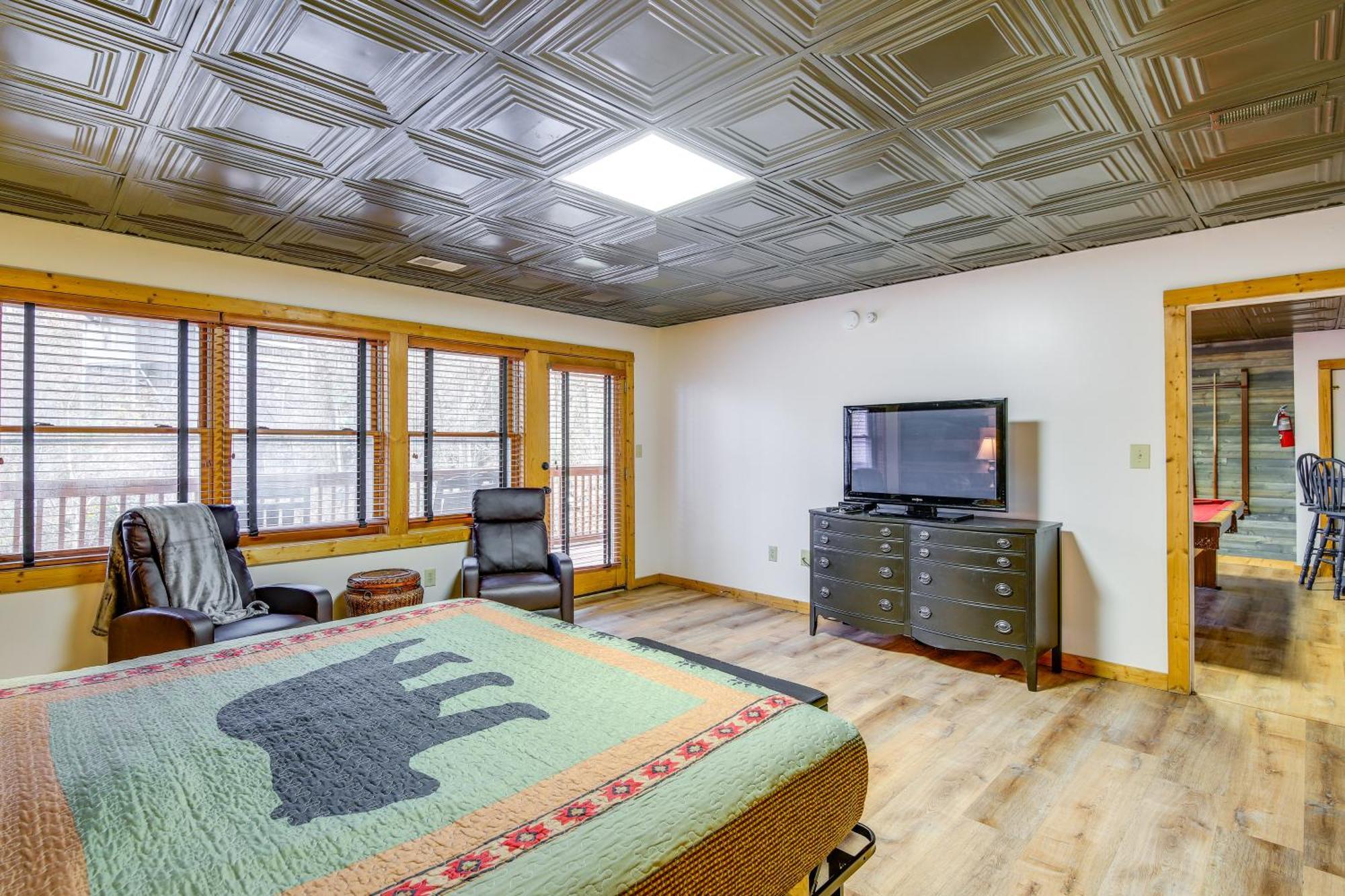 Pet-Friendly Gatlinburg Retreat With Hot Tub! Villa Dış mekan fotoğraf