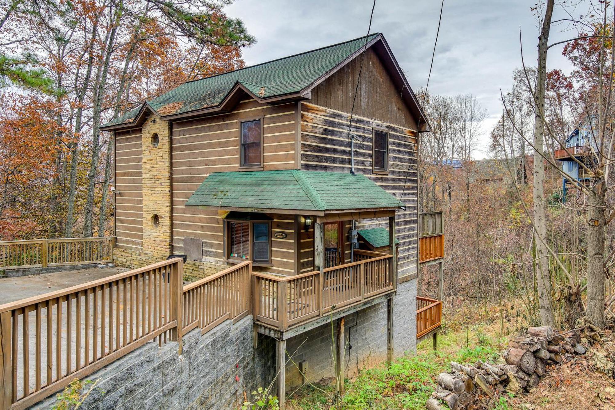 Pet-Friendly Gatlinburg Retreat With Hot Tub! Villa Dış mekan fotoğraf